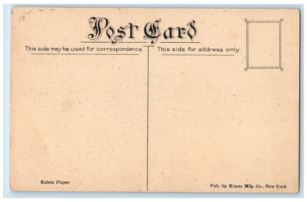 Anna Quirentia Nilsson Actress Theater Vaudeville Advertising Antique Postcard