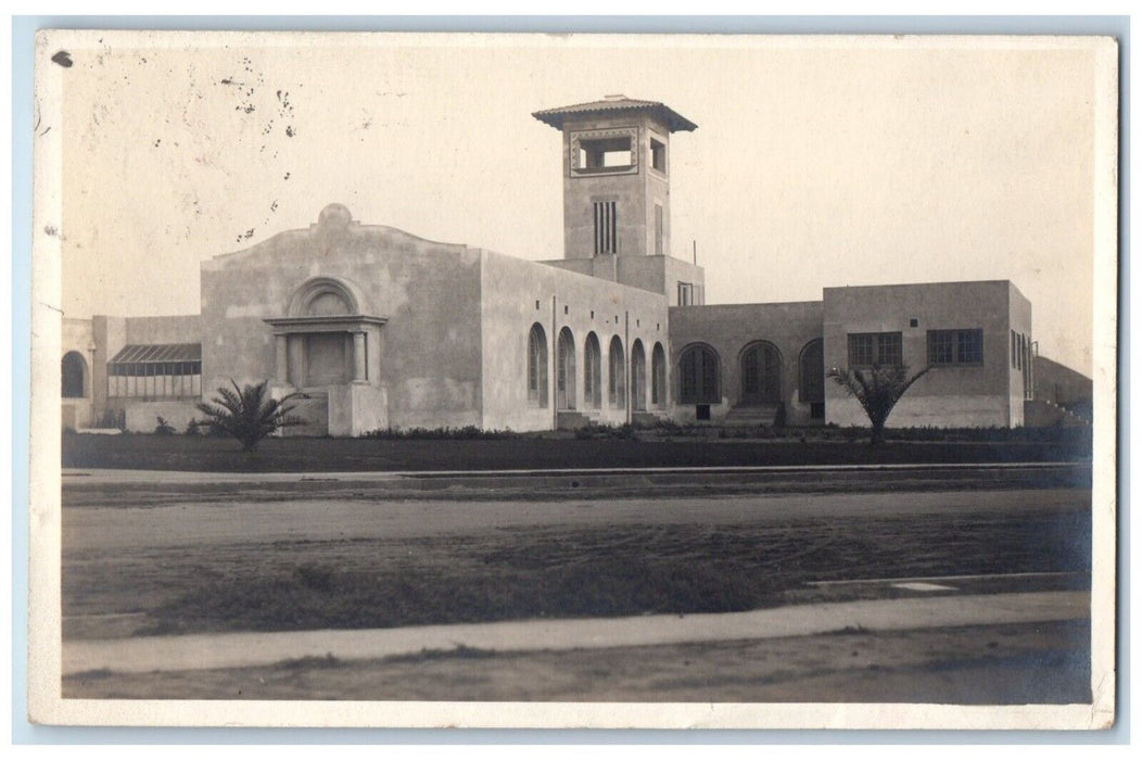 c1920's The Bishop's School View La Jolla California CA RPPC Photo Postcard