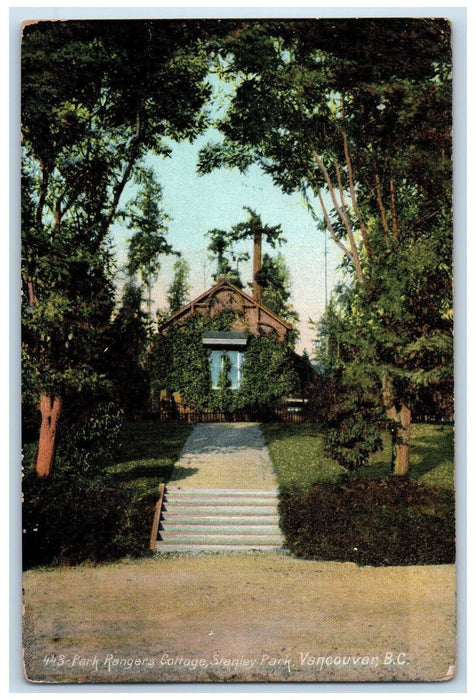 Park Rangers Cottage Stanley Park Vancouver British Columbia Canada Postcard