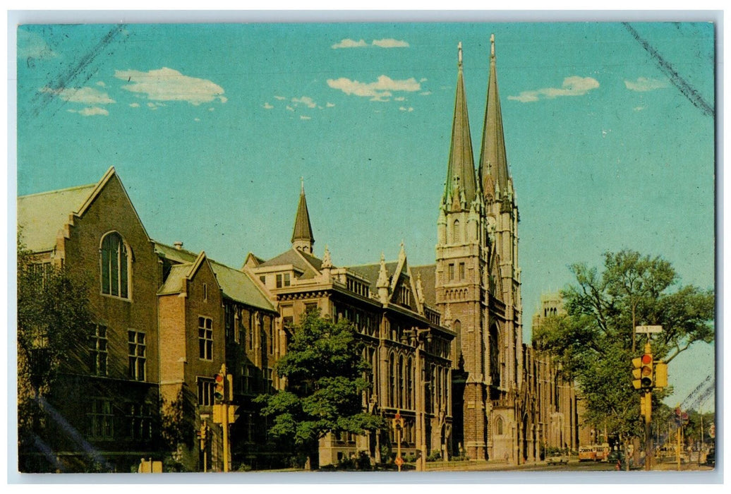 Marquette University's Law School Johnston Hall Milwaukee Wisconsin WI Postcard