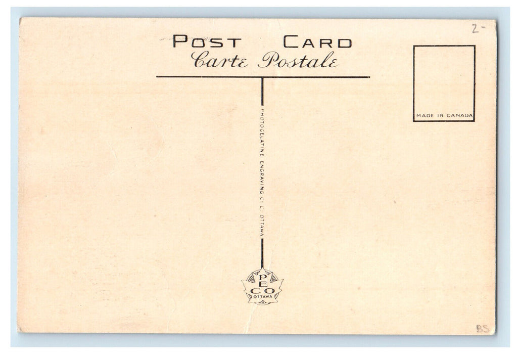 c1950's Horsedrawn Vehicles Only Allowed on Mount Royal Montreal Canada Postcard