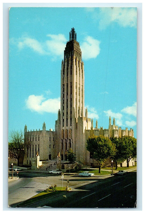 c1960's Boston Avenue Methodist Church Tulsa Oklahoma OK Vintage Postcard