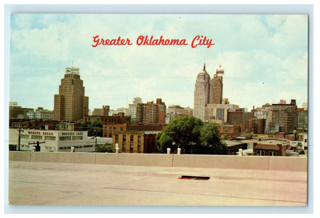 c1950's Greater Oklahoma City Oklahoma OK Posted Vintage Postcard
