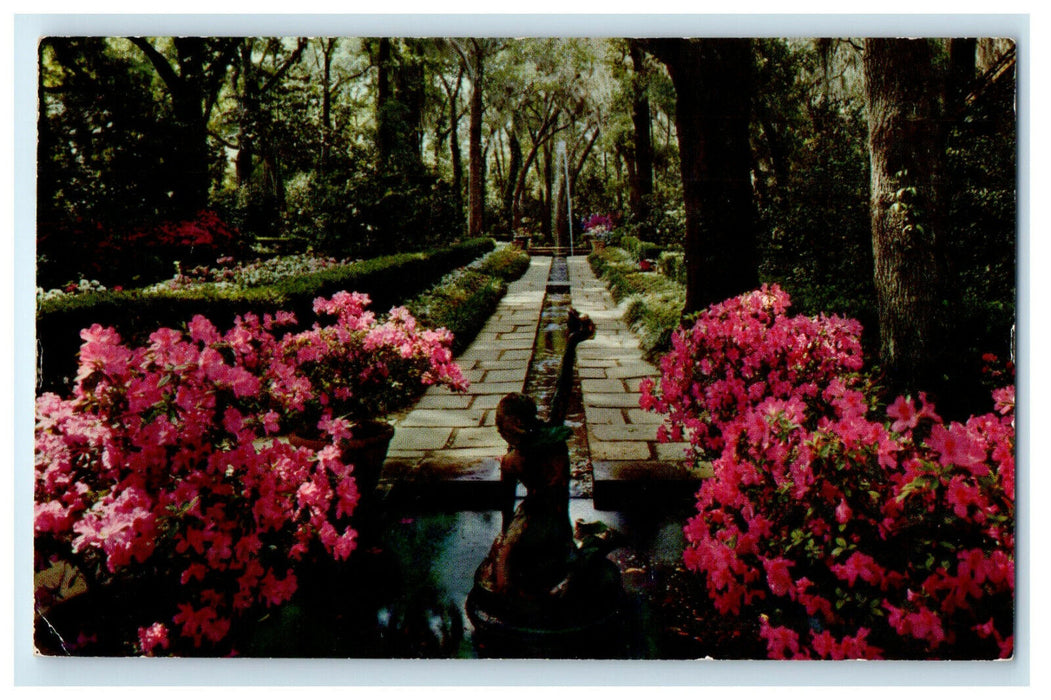 c1930s Belingrath Gardens Mobile Alabama AL Posted Vintage Postcard