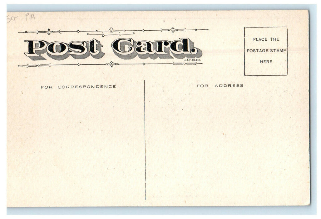1909 Souvenir of the Great Allentown Fair Pennsylvania PA Unposted Postcard