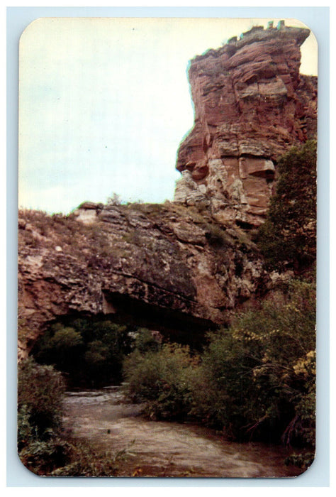 c1960s Bridge on La Prele Creek, Ayres State Park Wyoming WY Unposted Postcard