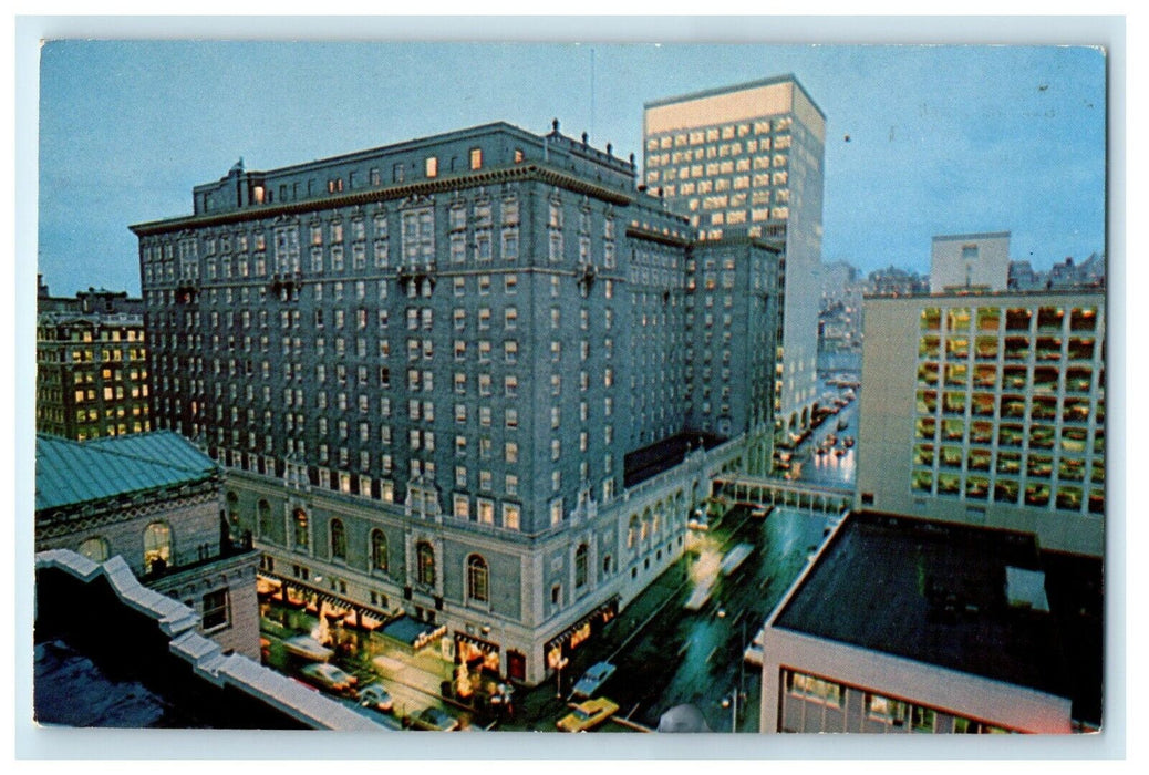 1966 A View Of Olympic Hotel Seattle Washington WA Posted Vintage Postcard