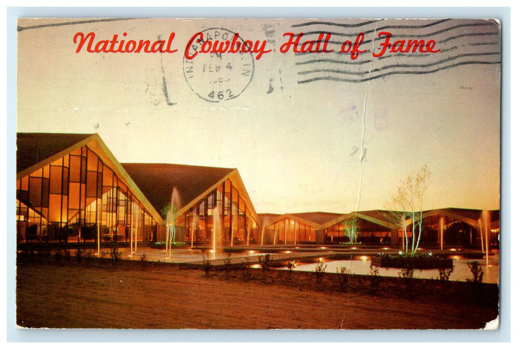 c1980s National Cowboy Hall of Fame Oklahoma City Oklahoma OK Postcard