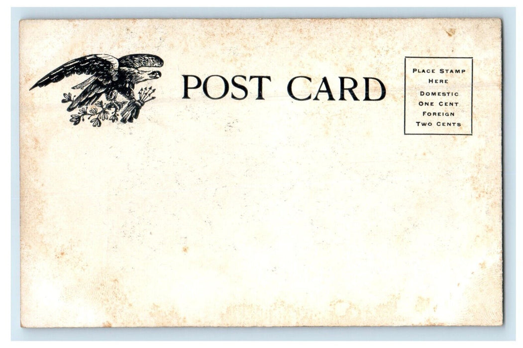c1905 Rear View Independence Hall Philadelphia Pennsylvania PA Antique Postcard