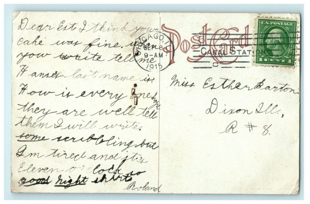 1915 Anti- Ford Motor Co. Advertisement Cockroach Comic Funny Postcard