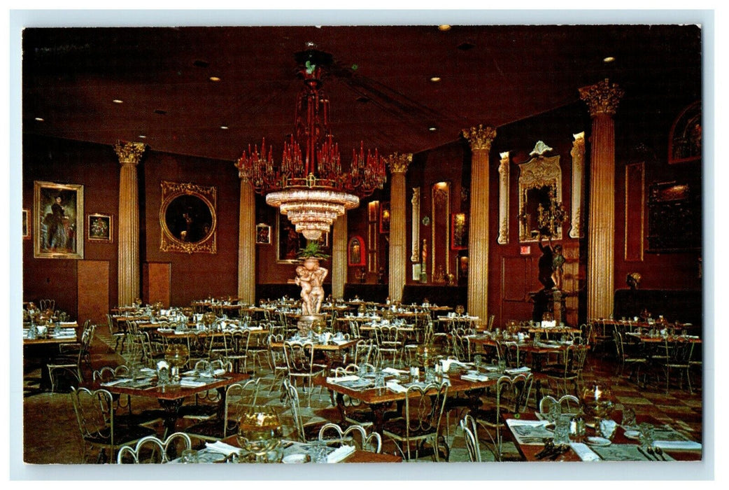 Kapok Tree Inn Gallery Dining Room Interior Clearwater Florida FL Postcard