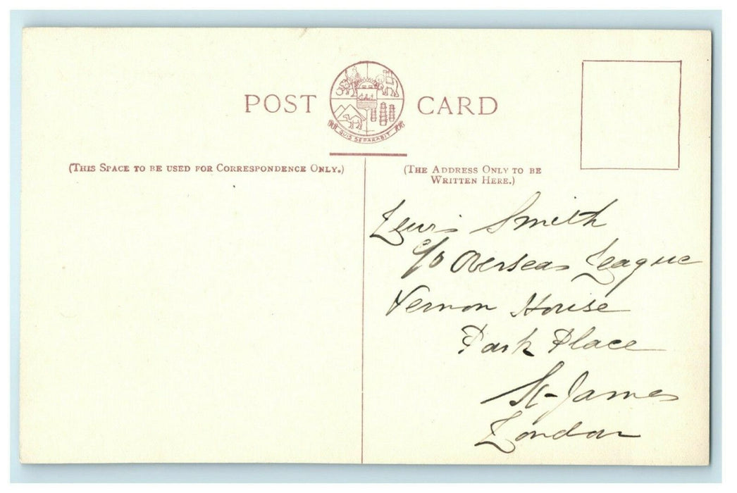 P&O SS Ranpura Steamship India Mail Passenger Ship Vintage Postcard