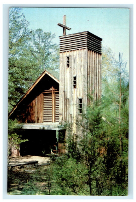 Brewer Chapel At Camp Winnataska Birmingham Alabama AL Unposted Vintage Postcard