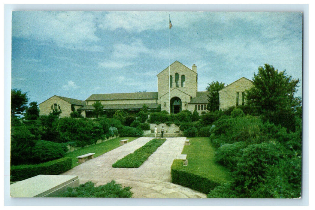 c1960s Will Rogers Memorial and Shrine Claremont Oklahoma OK Postcard