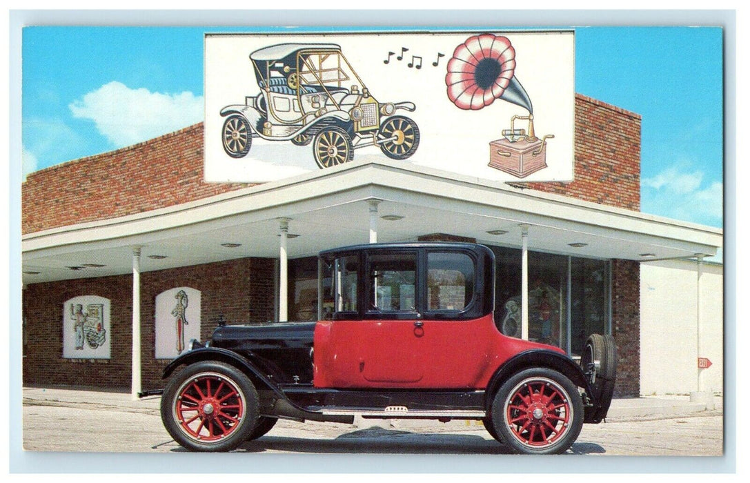 Bellm Cars & Music Of Yesterday Sarasota Florida FL Advertising Postcard