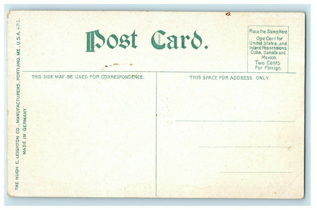 c1910 Lover's Lane Plymouth New Hampshire NH Unposted Antique Postcard