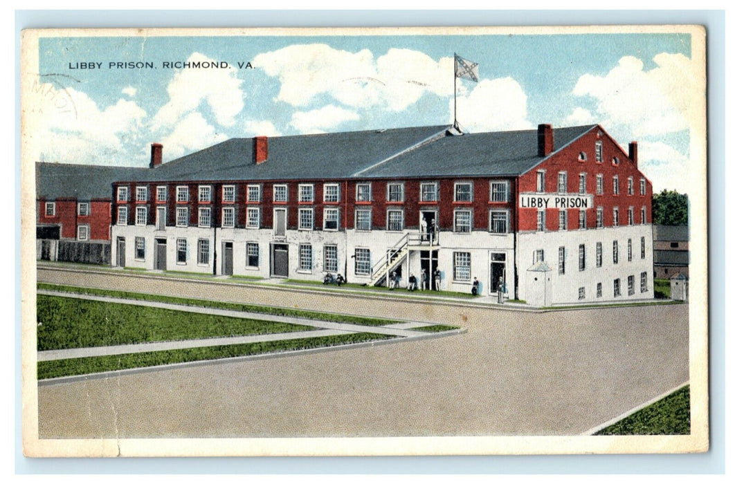 1916 Libby Prison Richmond Virginia VA Posted Antique Postcard