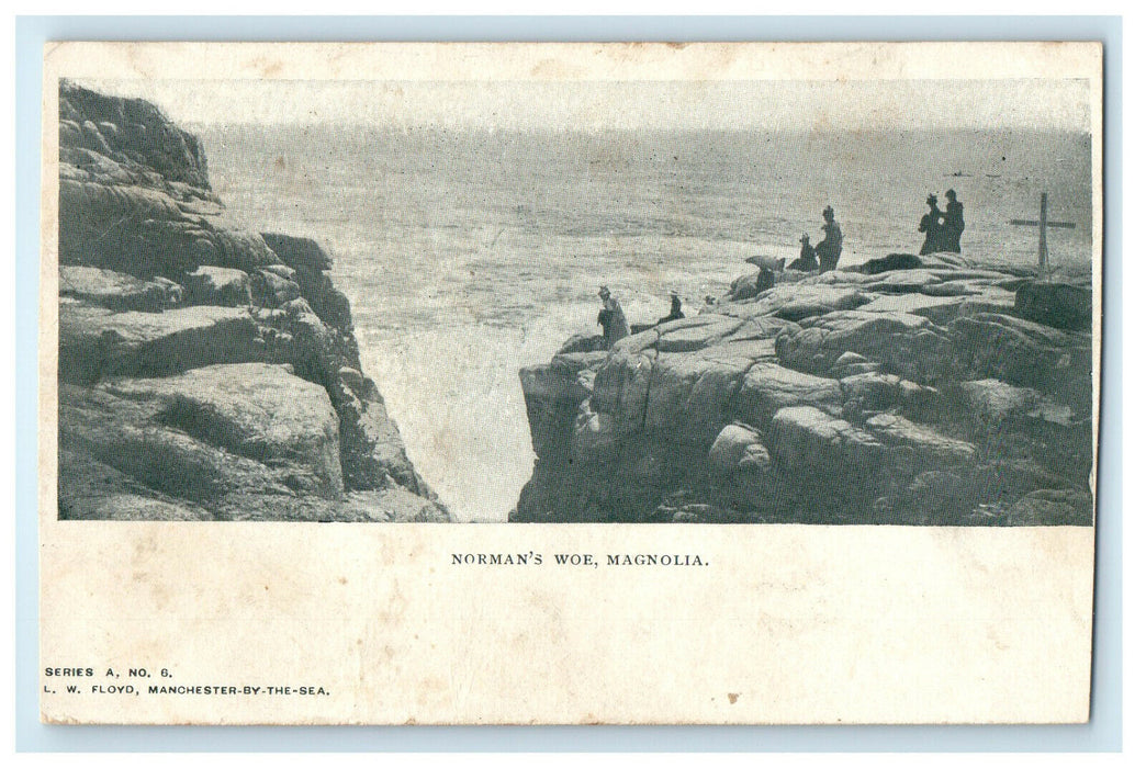 c1900s Norman's Woe, Magnolia, Massachusetts MA Unposted Postcard
