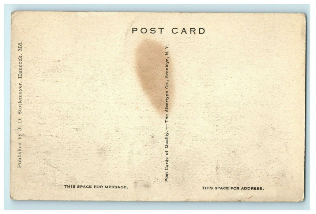 c1920's Peaceful Valley Sideling Hill Hancock Maryland MD Vintage Postcard
