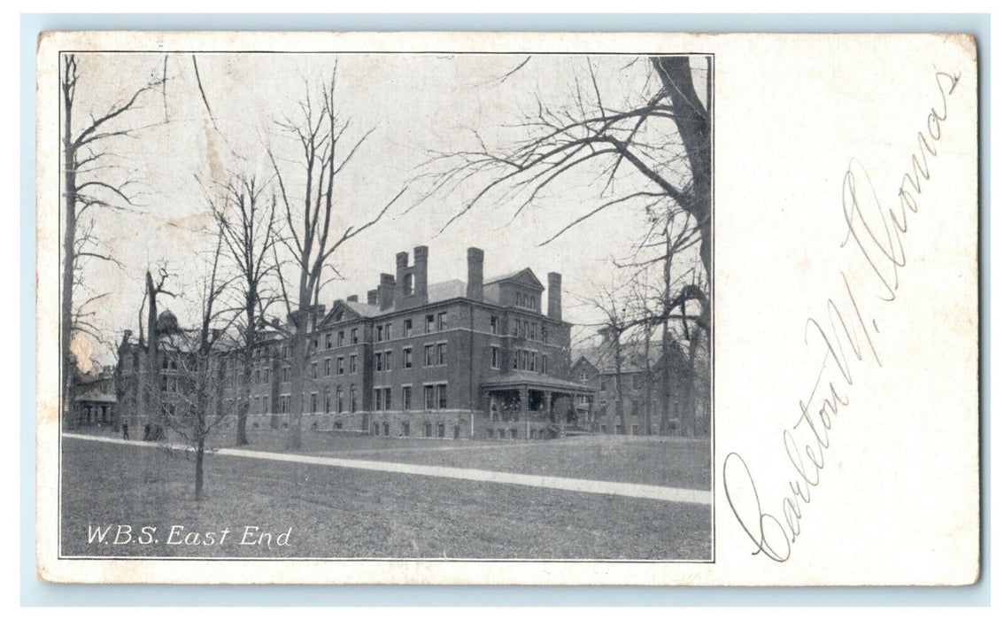 1907 Westtown Boarding School East End West Chester Pennsylvania PA Postcard