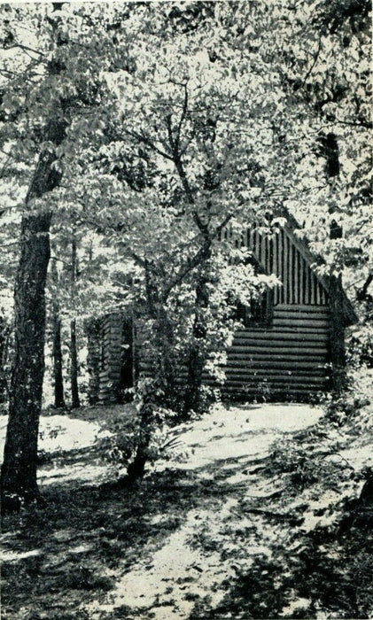 1941 Fort Raleigh Chapel Roanoke island Elizabeth City North Carolina Postcard