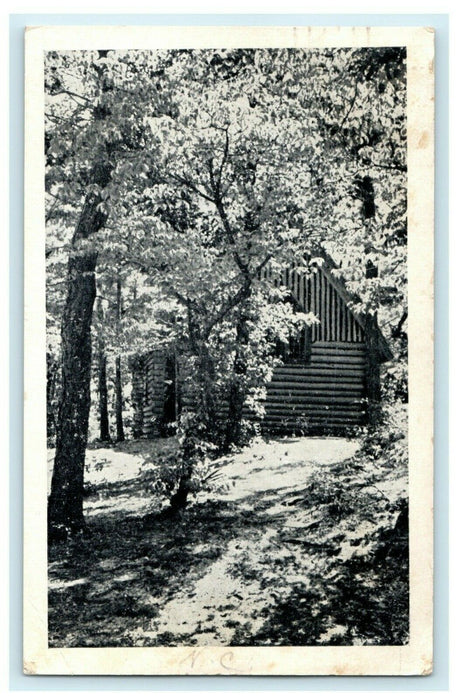 1941 Fort Raleigh Chapel Roanoke island Elizabeth City North Carolina Postcard