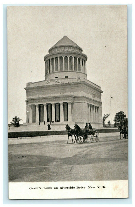 c1910 Grant's Tomb Riverside New York NY N.Z. Graves Co. Advertising Postcard