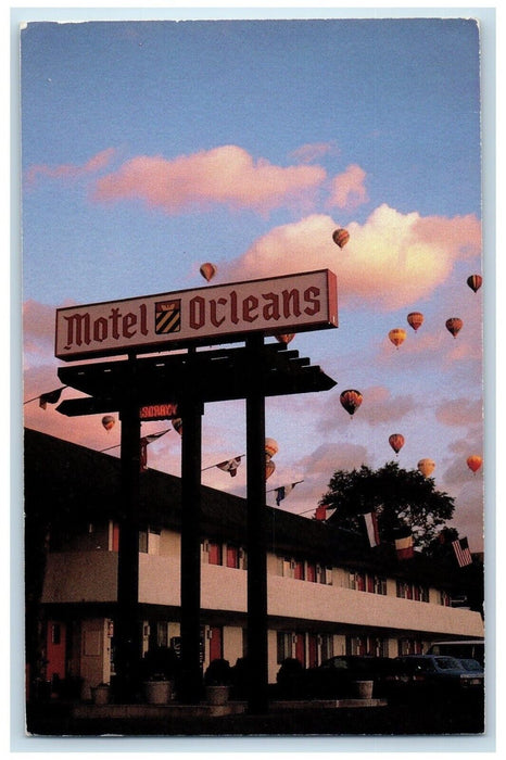 1991 View Of Motel Orleans Reno Nevada, Fresno California Vintage Postcard