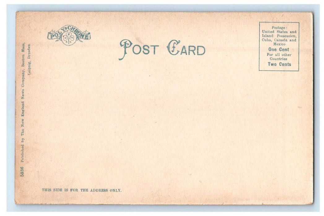 c1905 Winnepesaukee River at Tilton New Hampshire NH Unposted Postcard