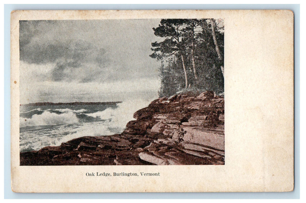 c1900s Oak Ledge Burlington Vermont VT Unposted Advertising PMC Postcard