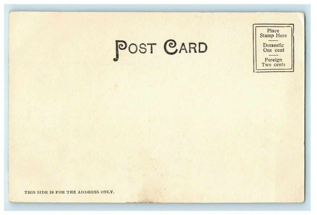 c1905 Longfellow House Cambridge Massachusetts Unposted Antique Postcard