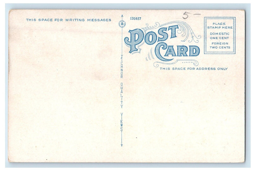 c1920's The Marine Biological Building Woods Hole Massachusetts MA Postcard