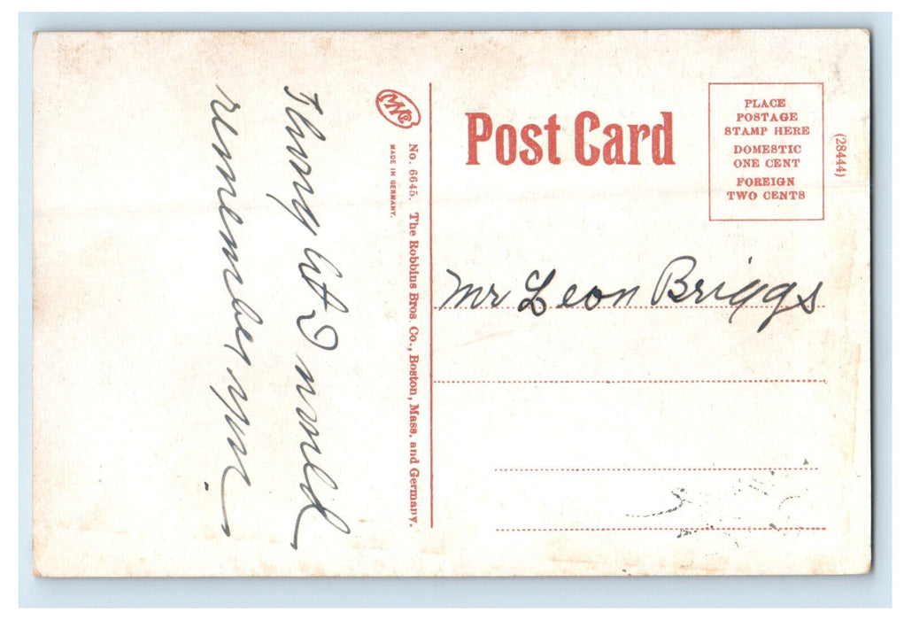 c1910 New Hampshire Soldiers Home Tilton New Hampshire Posted Postcard
