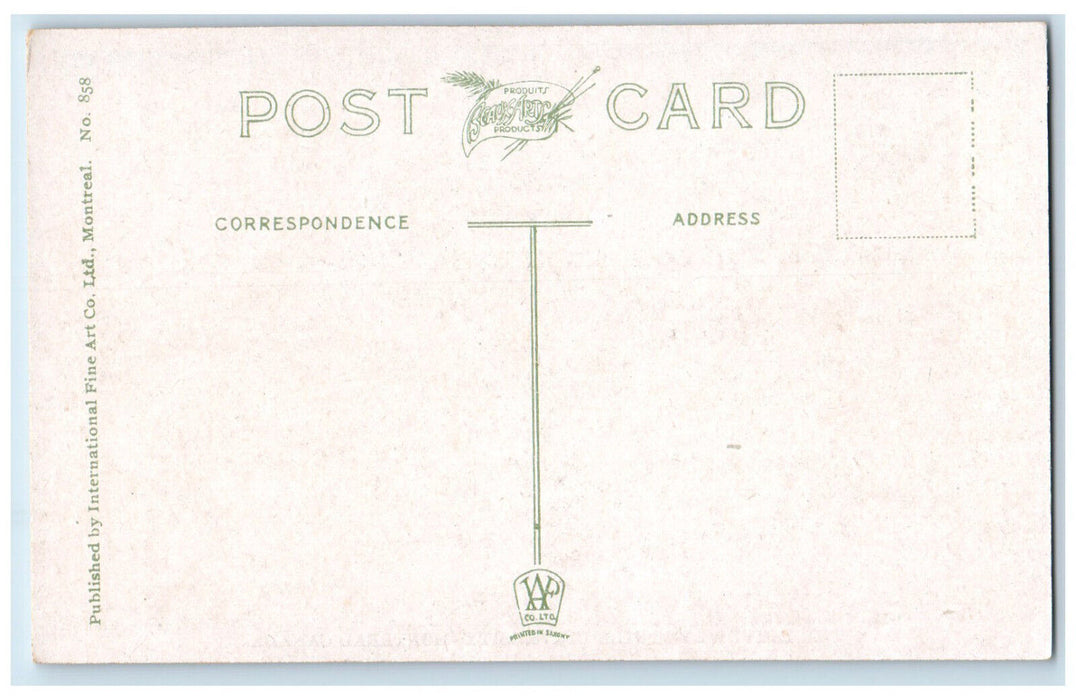 c1920's The Driveway McGill University Montreal Quebec Canada Postcard