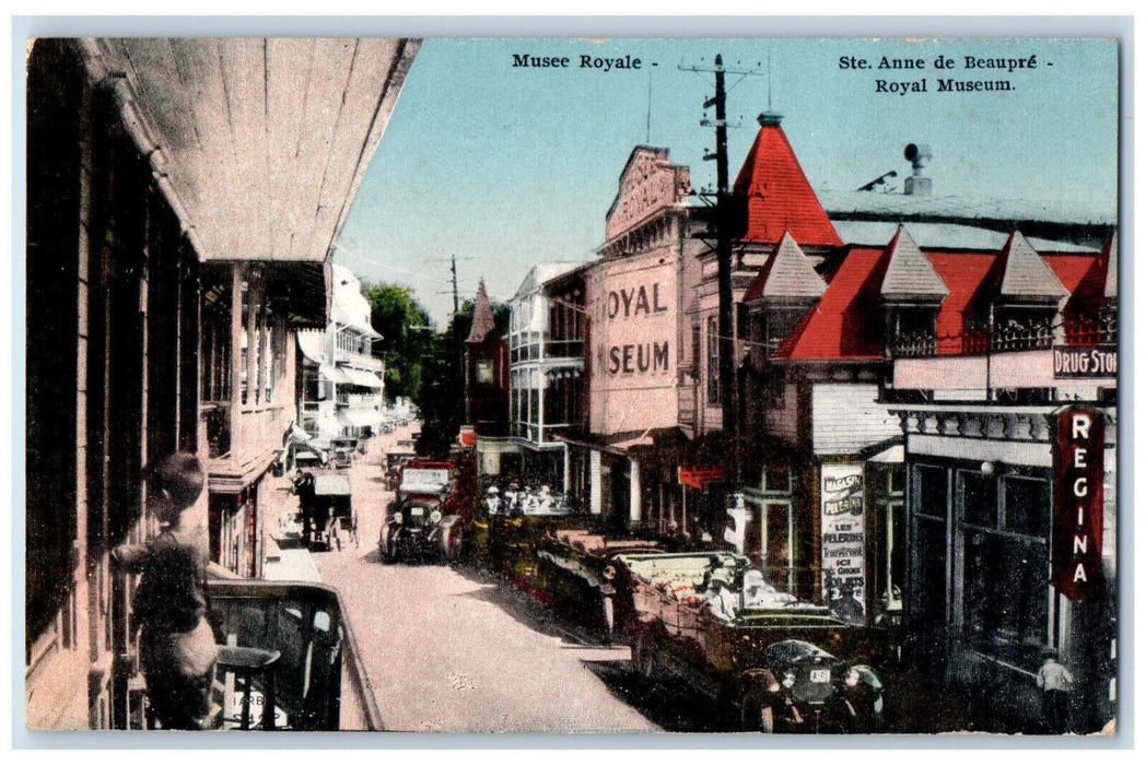 c1910 Ste. Anne De Beaupre Royal Museum Canada Unposted Antique Postcard