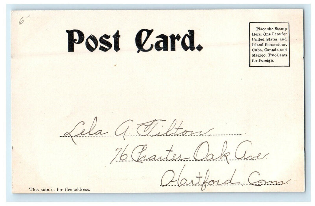 c1905 New Upper School St. Paul School Concord New Hampshire NH Antique Postcard