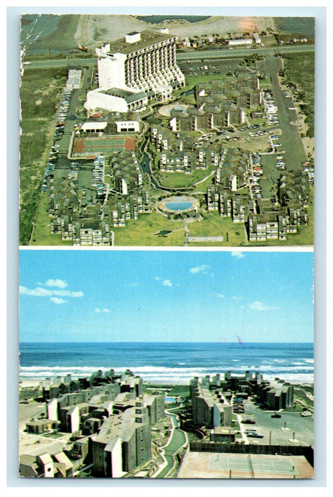 1981 Bahia Mar Resort and Convention Center South Padre Island TX Postcard