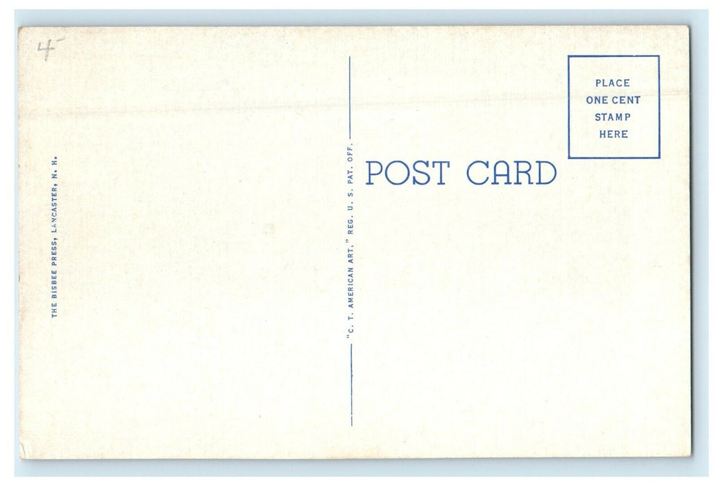 Mt. Monadnock From Colebrook Golf Links Colebrook New Hampshire NH Postcard