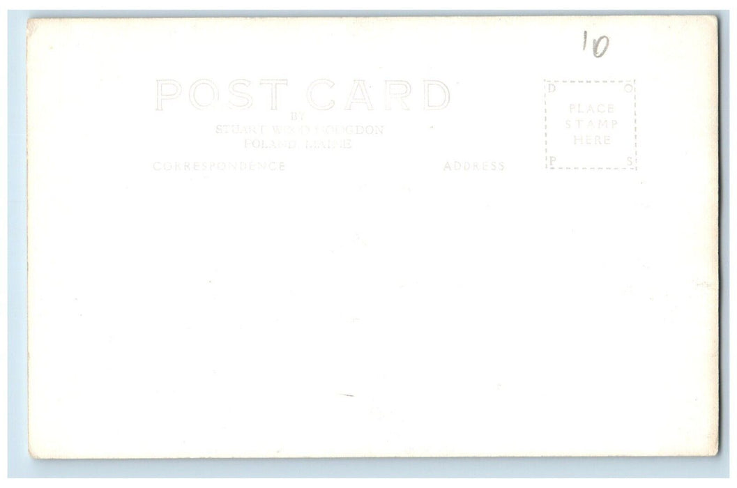 c1920 Rowboats William L. Putnam Steamship Stuart Hodgdon ME RPPC Photo Postcard