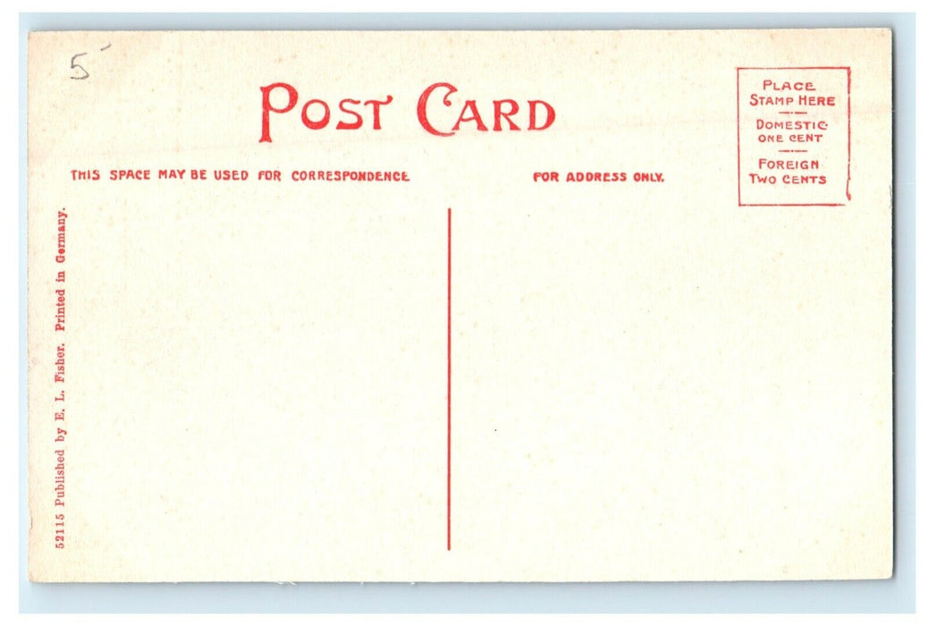 1914 Memorial Church South Sudbury, Massachusetts MA Antique Postcard