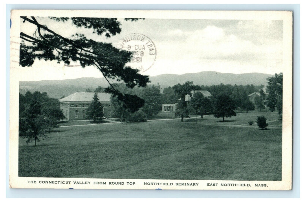 1937 Connecticut Valley Seminary East Northfield Massachusetts MA Postcard
