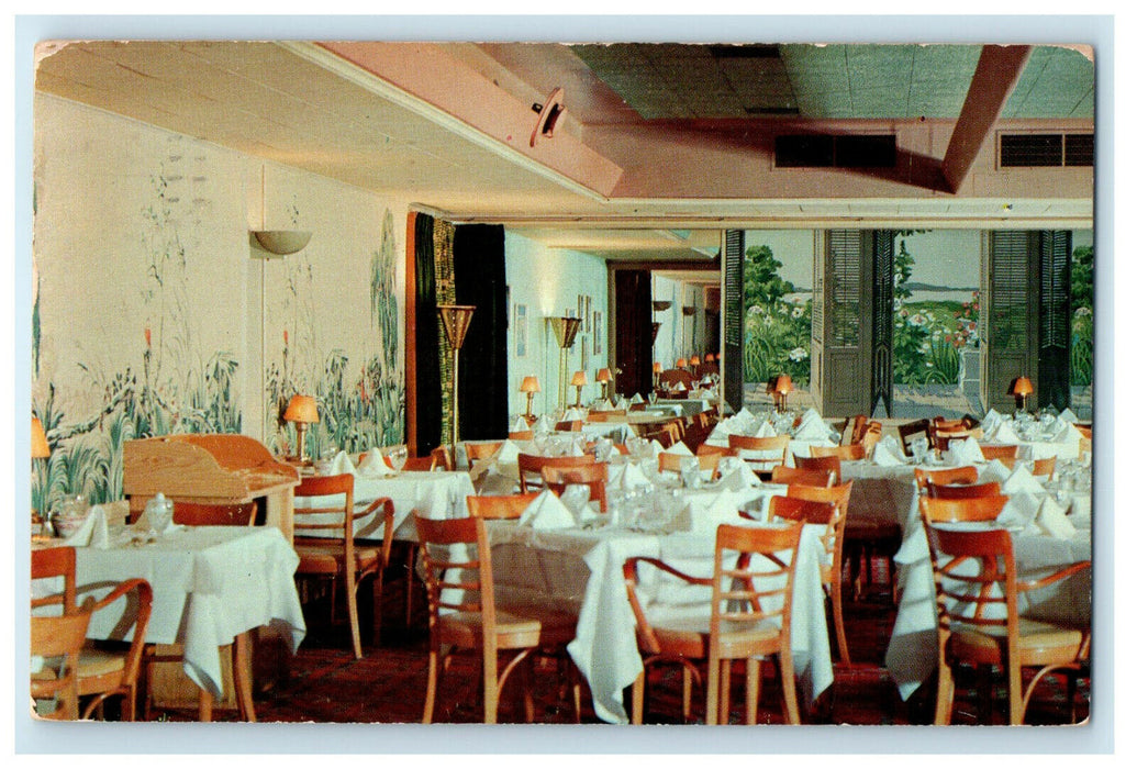 1955 Caminatis Continental Restaurant and Lounge Bar Cleveland Ohio OH Postcard