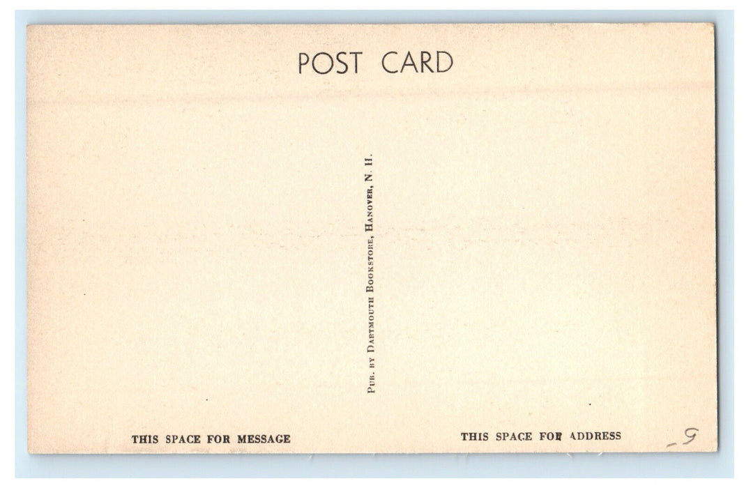 c1920s Church of Christ, Dartmouth College, Hanover New Hampshire NH Postcard