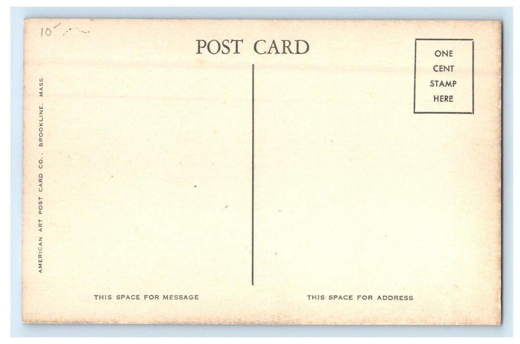 c1920s Dartmouth Row View Dartmouth College New Hampshire NH Postcard