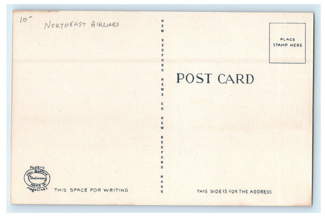 1932 Martha's Vineyard Airport, Martha's Vineyard, Massachusetts MA Postcard