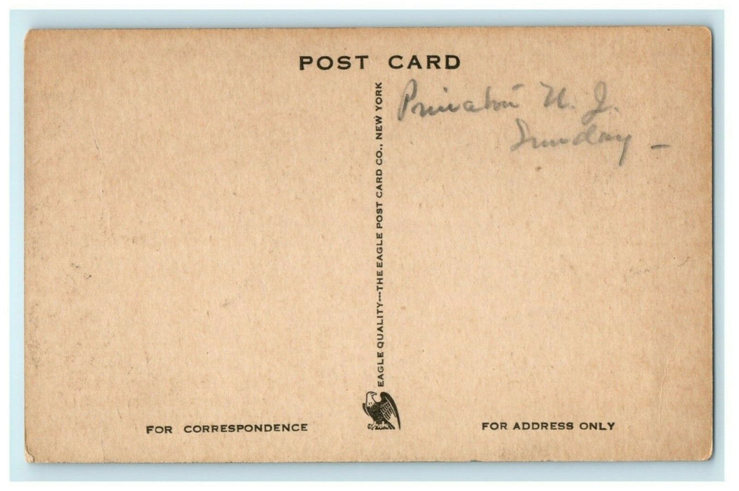 c1920's Madison Hall Princeton University New Jersey NJ Antique Postcard