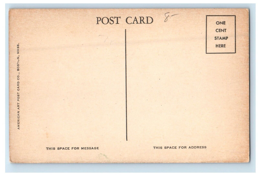 c1910's State College Farmington Building Maine ME Unposted Antique Postcard