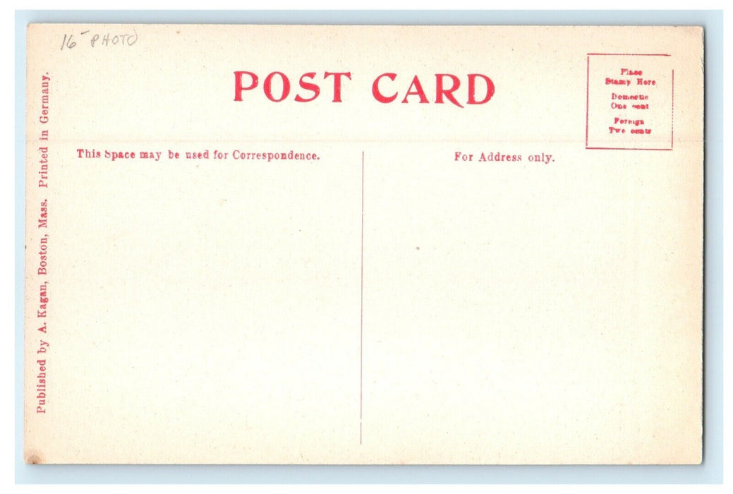 1910 Medford Inn Medford, Massachusetts MA Antique Unposted Postcard