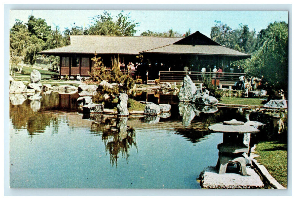 c1950s Tea House Gift Shop Japanese Friendship Garden San Jose CA Postcard