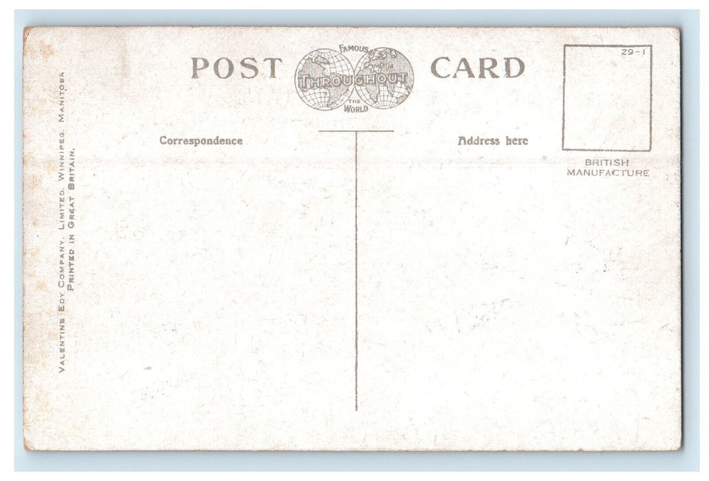 c1910 Fort Garry Gateway Winnipeg Manitoba Canada Unposted Postcard